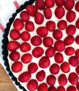 Tarte framboise et mascarpone de Béatrice