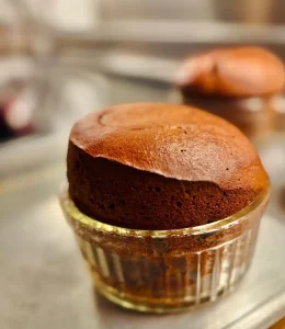 Soufflé au chocolat de Comice