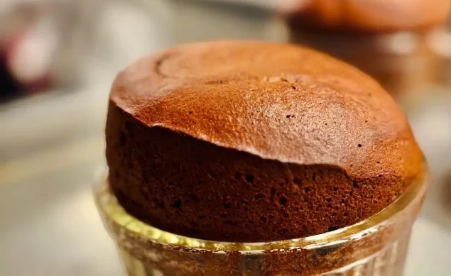 Soufflé au chocolat de Comice