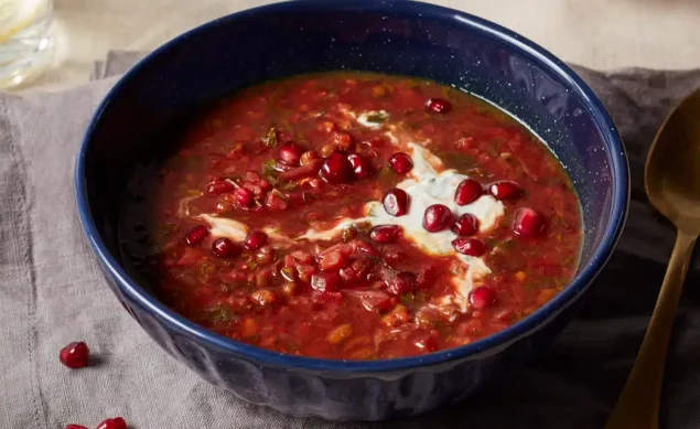 Soupe à la grenade de Perla