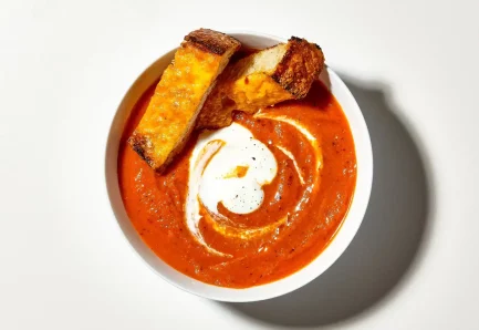 Crème à la tomate
