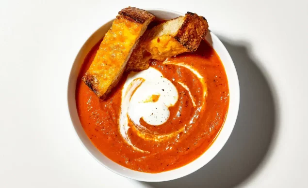 Crème à la tomate