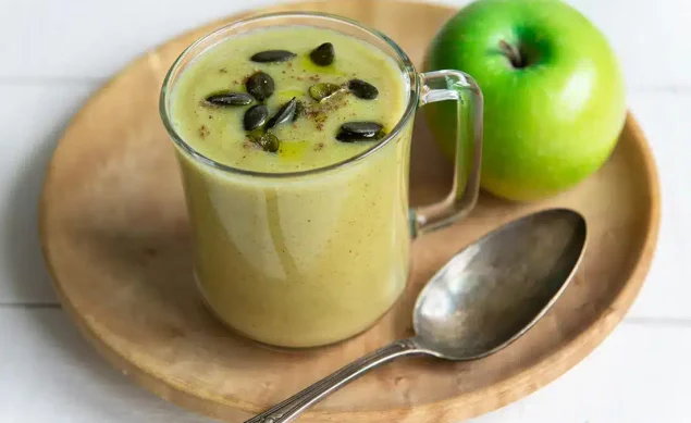 Soupe pomme et brocoli
