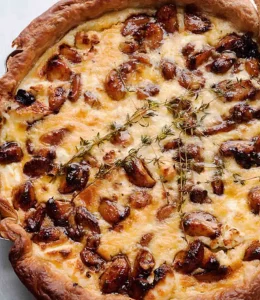 tarte Ottolenghi ail et fromage