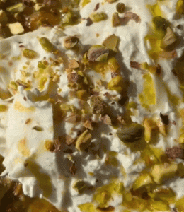 Tarte poireaux burrata