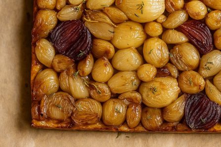 tarte tatin echalote