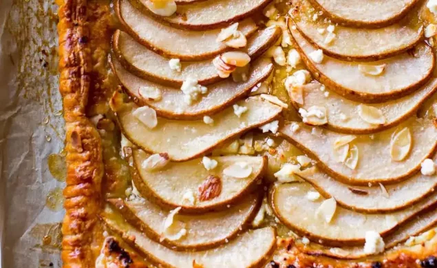 Tarte aux poires fourme d'Ambert Alain Passard