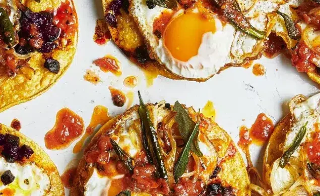 Tostadas oeufs