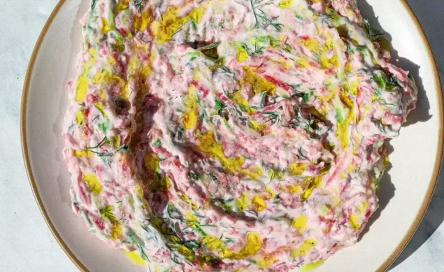 Tzatziki radis rose