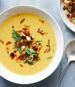 Velouté potiron et citronnelle
